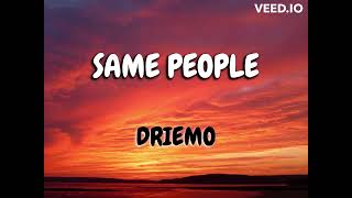 Driemo  Same people Mzaliwa album Lyrics [upl. by Toms59]