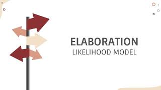 Elaboration Likelihood Model ELM Animated Slides [upl. by Gignac]