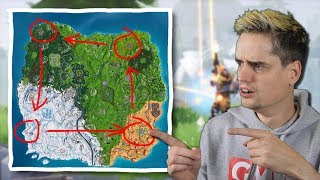 DE VIER HOEKEN CHALLENGE  Fortnite Battle Royale [upl. by Bauske775]