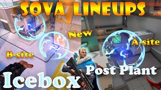 Top 10 New Icebox Sova Post Plant Lineups  Sova Lineups Icebox  Sova Shock Dart Icebox [upl. by Riehl]