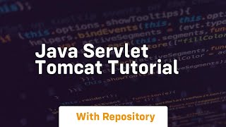 java servlet tomcat tutorial [upl. by Madra]