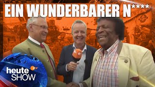 „Ein wunderbarer N“ Roberto Blanco trifft Joachim Herrmann  heuteshow vom 11092015 [upl. by Volotta]