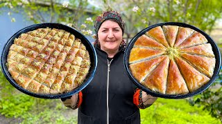 Turkish Baklava How To Make Best Dessert with Grandmas Secret Recipe [upl. by Gillett]