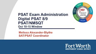 PSAT 89 and PSAT NMSQT Training [upl. by Nutter604]