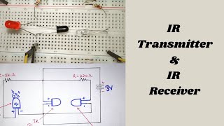 IR Transmitter amp IR Receiver 💯 Breadboard projects [upl. by Clute]