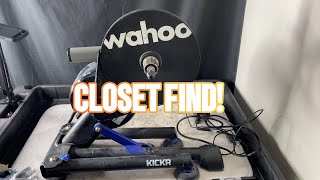 Closet find Wahoo kickr v5 [upl. by Nosydam]