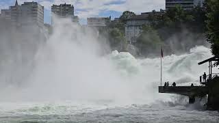 Rhine Falls Switzerland 🇨🇭  Niagara Falls of Europe ❤️💐☺️ [upl. by Mond]