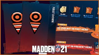 The Fastest Way To Level Up First Downs In MUT 21 How To Get FREE Super Bowl Rewards [upl. by Lalat]