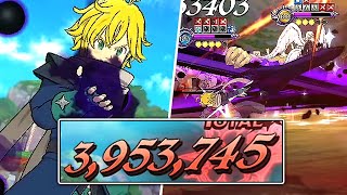 PURGATORY MELIODAS BREAKS THE GAME STILL DONT NEED DEMON KING MELIODAS TO MAKE YOUR 7DS TEAM LOL [upl. by Kerrill]