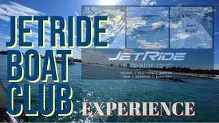 Out on the water JetRide Boat Club  Peanut Island FL [upl. by Keating450]