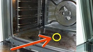 Use This Trick To Clean Your Oven In 5 Minutes [upl. by Nnylirej206]