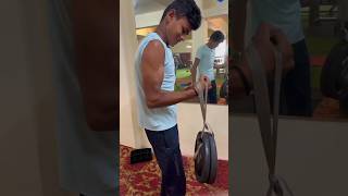 Shiva fitness short video viral trending arm wrestling Top roll💪 🔝 [upl. by Oiruam411]