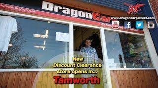 Introducing the UKs cheapest tackle shop Dragon Carp Direct opens a new store in Tamworth [upl. by Runkel567]