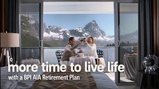 Live your golden years with a BPI AIA retirement plan [upl. by Kassity]