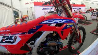 MXGP 2022 Agueda  Paddock  Footage [upl. by Ajani277]