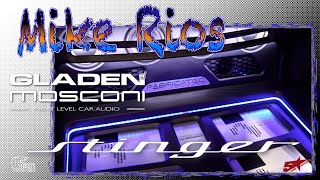 Mike Rioss Stinger full Gladen Mosconi Car Audio demo [upl. by Martie]