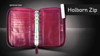 Filofax Holborn Zip Organisers [upl. by Neelram849]