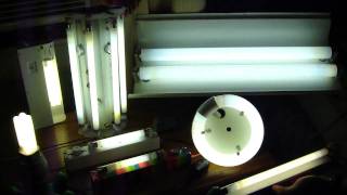 Biggest Preheat Fluorescent Startup Ive done to date [upl. by Yelhs]