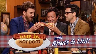 Will It Hot Dog with Jimmy Fallon Rhett amp Link Good Mythical Morning [upl. by Purdum]