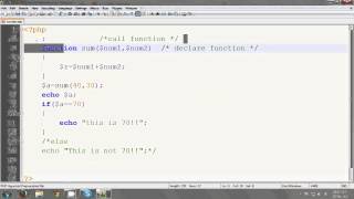 PhP Bangla tutorial30return and defaultfunction2 [upl. by Arateehc555]