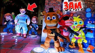 DO NOT PLAY FNAF WORLD AT 3AM GTA 5 Mods FNAF RedHatter [upl. by Llenrev]