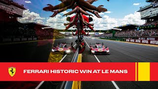 Ferrari Historic Win at Le Mans [upl. by Bathulda13]