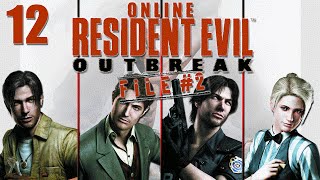 Resident Evil Outbreak File 2 Online CoOp  Stage 5 End of the road Main Street Part 12 [upl. by Ynettirb]