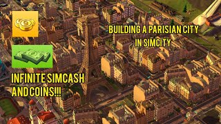 Building a Parisian city in SimCity buildit city citybuilder gaming cheat [upl. by Johan]