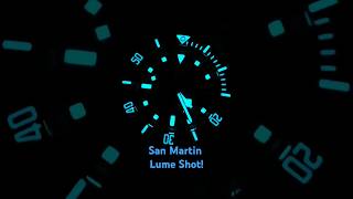 San Martin SN0121T Lume Shot watch titanium sanmartinwatch [upl. by Ahseik]