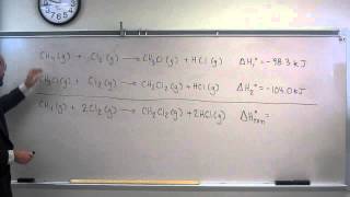 Calculate Standard Enthalpy of Reaction ∆H°rxn By Reaction Addition Method 001 [upl. by Nainatrad922]