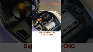 Bajaj Freedom CNG Refill Test [upl. by Darrel]