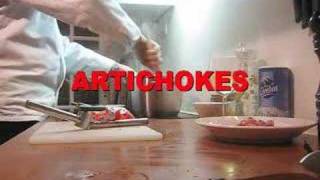 Artichauts barigoule  Artichokes V2 [upl. by Anelav]