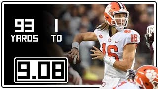 Trevor Lawrence Full Highlights Clemson vs Texas AampM  90818  93 Yards 1 TD [upl. by Amick571]