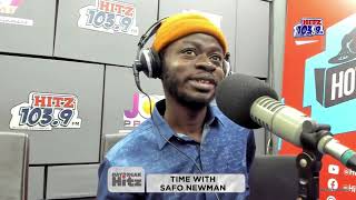 Safo Newman discusses Music Career inspiration dressing critics and the breakdown of Akokoa song [upl. by Etselec]