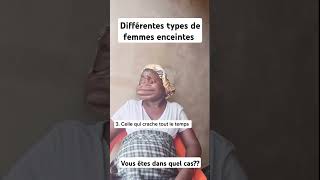 Types de femmes enceintes funny enceinte pregnancy [upl. by Akinal]