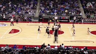 3A Volleyball State Championship Bushland vs Gunter [upl. by Htebasil]