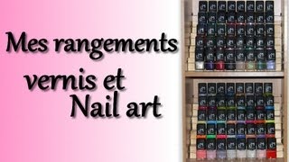 Rangements vernis nail art [upl. by Kirstin]