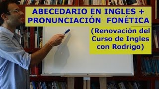 Aprender ingles 1 Abecedario en ingles  Pronunciacion ingles [upl. by Theo]