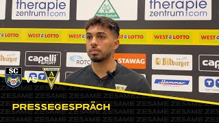 „Ziel das Spiel zu gewinnen“  Pressegespräch vor SC Wiedenbrück  Alemannia Aachen [upl. by Blackman]