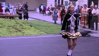 Solo Irish dancer from Murphy Irish Dancers [upl. by Airotkiv]