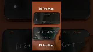 iPhone 16 Pro Max Vs iPhone 15 Pro Max Apple Intelligence shorts [upl. by Ten501]