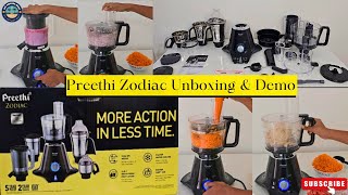 Preethi Zodiac Mixer Grinder Unboxing and Demo  unboxing way2e3 [upl. by Iram]