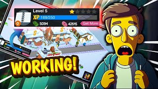 The Simpsons Tapped out HACK  Unlock Unlimited Donuts Android amp iOS [upl. by Dnalyaw]