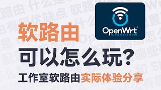 什么是软路由 amp OpenWrt？有什么好玩的功能吗？ [upl. by Einnek]