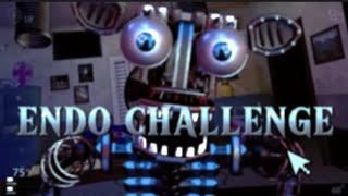 I Attempted The FNAF Endo Challenge  Ultra Custom Night [upl. by Anwahsed806]