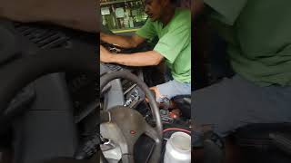 Mitsubishi Pajero wireng problem [upl. by Namajneb]