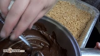 How To Make Kosher Peanut Chews by Brachies Baked Goods HD איך להכין לועס בוטנים כשר מאפויה ברכה [upl. by Acessej]