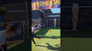 Alikicks challenges the ROBOKEEPER barca robokeeper precision [upl. by Bret]