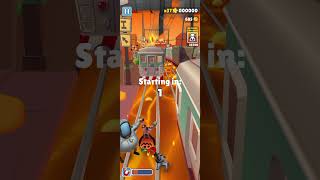 subway surf No floor lava challenge [upl. by Yralam835]