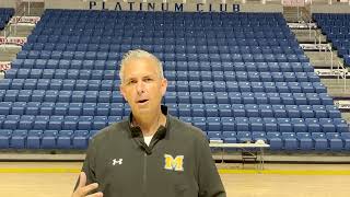 McNeese WBB Head Coach Lynn Kennedy202425 first official practice interview [upl. by Anillek]